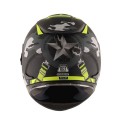 AXOR APEX STREET CAMO NEON SUNVISOR PINLOCK INCLUDED MC HELMET