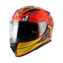 AXOR STREET RACING DUCK SUNVISOR PINLOCK INCLUDED MC HELMET