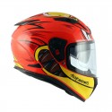 AXOR STREET RACING DUCK SUNVISOR PINLOCK INCLUDED MC HELMET