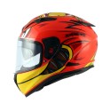 AXOR STREET RACING DUCK SUNVISOR PINLOCK INCLUDED MC HELMET