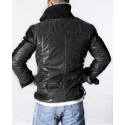 Bobber premium reager nubuck black jacket