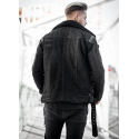 Bobber premium reager nubuck black jacket