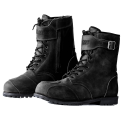 Vintage black motorcycle touring boots (ce 13634:2017)