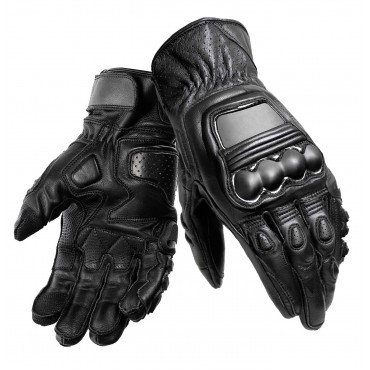 Havel pro blkops summer short motorcycle leather gloves