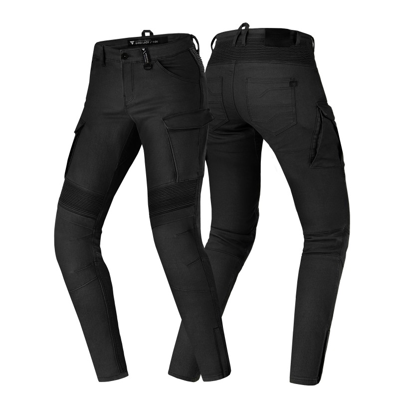 LADY CARGO KEVLAR BLACK JEAN PANT