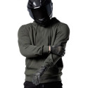 BANDIT URBAN SEMI KEVLAR GREY WATERPROOF MC HOODIE