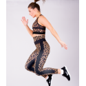 SHAPELAB LEO POWER SCRUNCH LEGGINGS