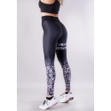SHAPELAB ZING PINKLEO STRAPS LEGGINGS