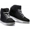 Urban rider black nubuk waterproof motorcycle sneakers