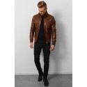 Vintage Browntone Leather Jacket