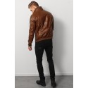 Vintage Browntone Leather Jacket