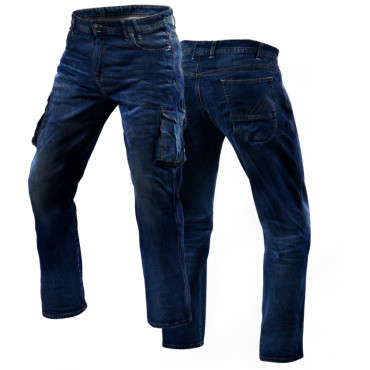 CARGO DARKBLUE CRUISER BOBBER MCOTORCYCLE MEN'S JEAN 