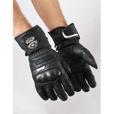 ATA Scullrider mc leather gloves