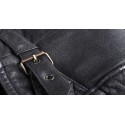 BANDIT 92X BLACK GOAT NAPPA PREMIUM MOTORCYCLE LEATHER JACKET