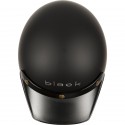 BLACK ROYALE SOLID RETRO MOTORCYCLE BLACK MATT 3003 MC HELMET