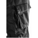 PREMIUM DYNATECH BLACK MOTORCYCLE ALL-WEATHER PANTS