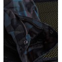 PREMIUM CASUAL FLANNEL MOTO SHIRT BLUE/BLACK SHIRT