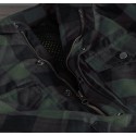 PREMIUM FLANNEL ARMYGREEN/BLACK MC KEVLAR SHIRT