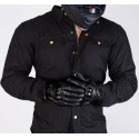 PREMIUM CASUAL FLANNEL MC FULL BLACK SHIRT (CE 17092 )
