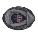RT-824 RED HOLLOW SON VISIR MOTORCYCLE HELMET 