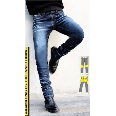 MOTORCYCLE RIDER CLASSIC ORIGINAL BLUE JEAN