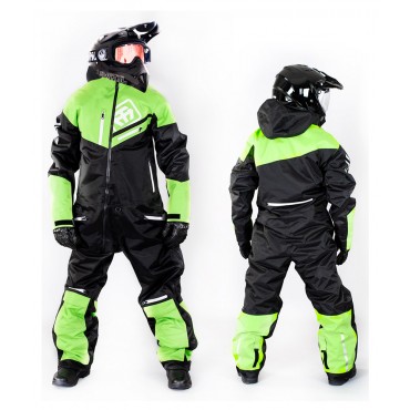 ZERO LIMEGREEN OVERALL TEXTILE SNOWSUIT