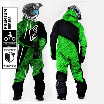 PREMIUM GRAVITY GREEN OVERALL ATV/SNOWMOBILE