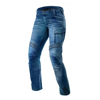 LADY CARGO DIRTYBLUE GT-RIDER WATERPROOF CE MOTORCYCLE  JEANS