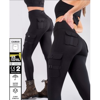 BIKER LADY CARGO TOURING MOTORCYCLE LEGGING (CE 17092)