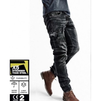 CARGO CRUISER DARK NIGHT MOTORCYCLE MEN'S JEAN  (CE 17092)